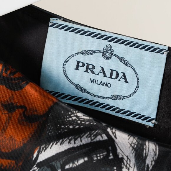 Prada SS/11 Baroque Cherub Striped Dress - Picture 8 of 11